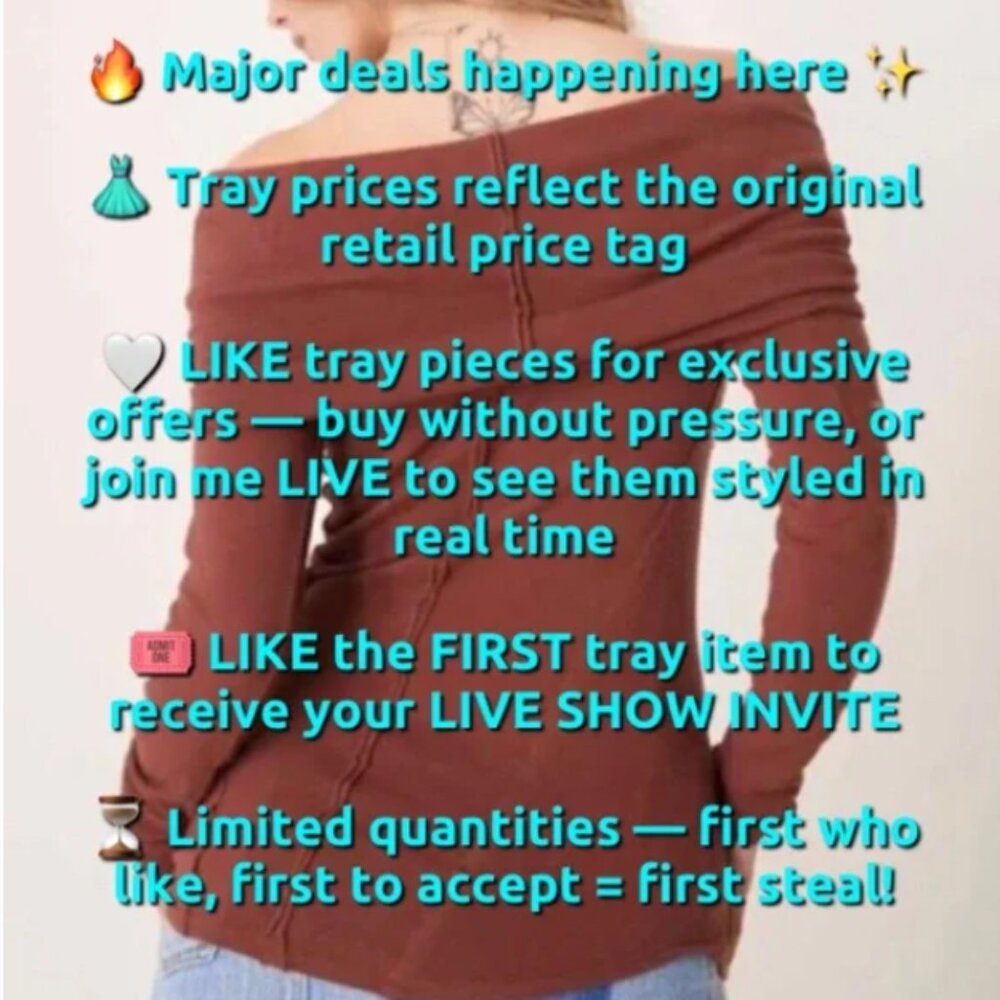 FREE PEOPLE SHOW NOTIFICATION - Picture 2 of 2